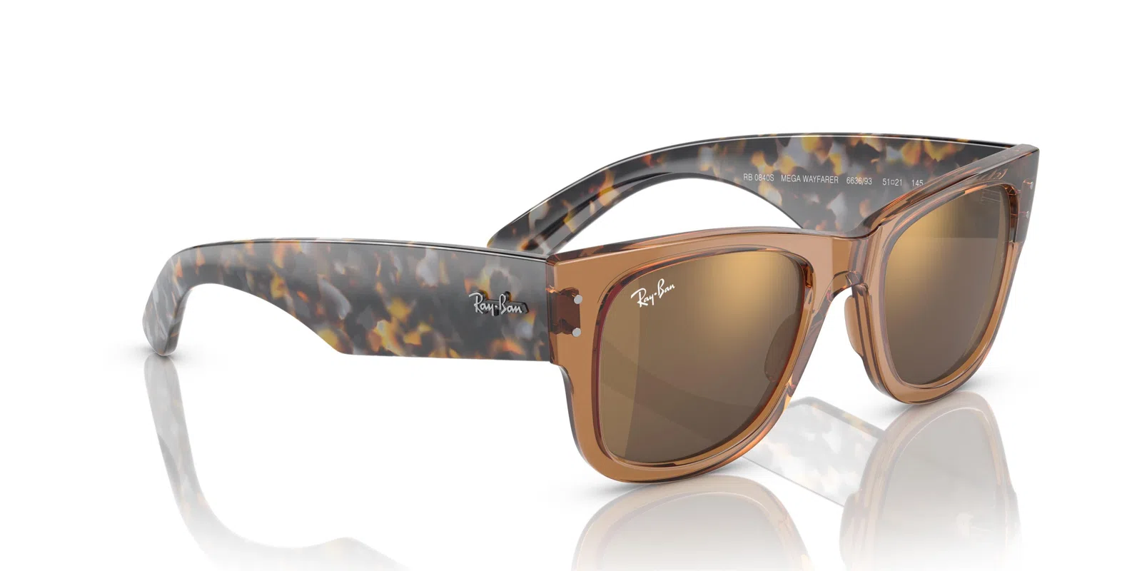 Ray-Ban Mega Wayfarer 0840S Sunglasses - view 108